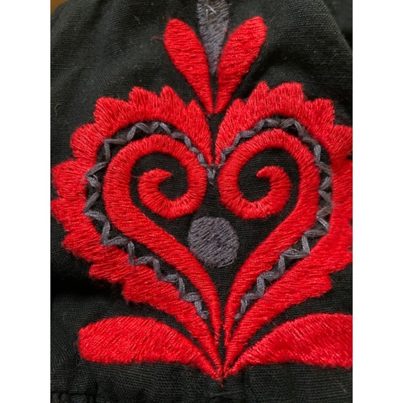 Zara Emroidered Peasant Top - Picture 3 of 5